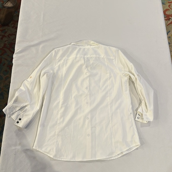 Royal Robbins Women’s EXPEDITION PRO 3/4 SLEEVE hiking shirt‎ medium EUC - Picture 4 of 5